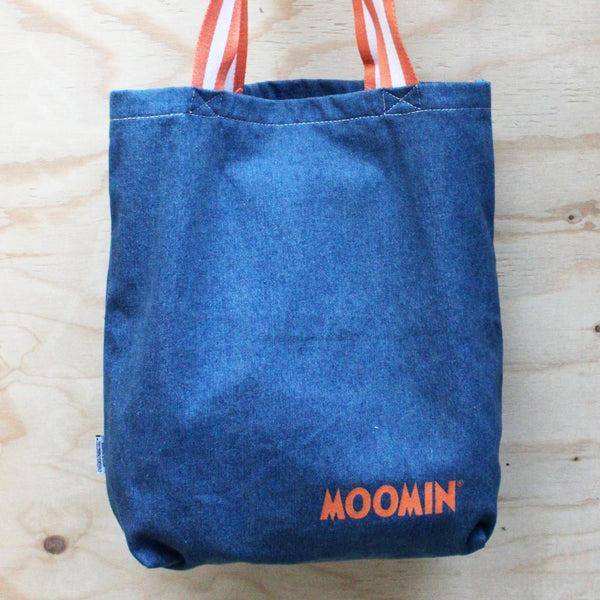 House Of Disaster Moomin "Excellent Idea" Denim Tote