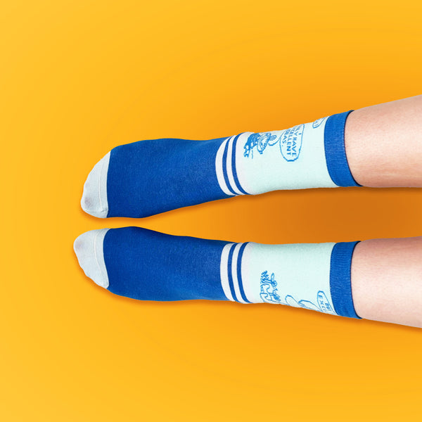 House Of Disaster Moomin 'Excellent Idea' Socks