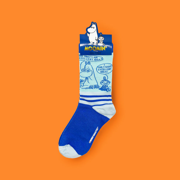 House Of Disaster Moomin 'Excellent Idea' Socks