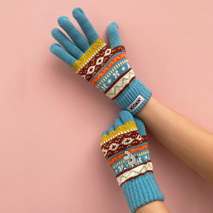 house of disaster Moomin Fair Isle Gloves