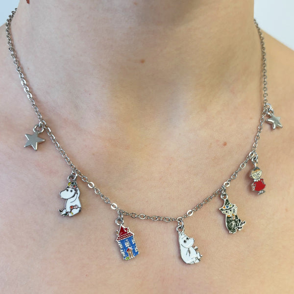 House Of Disaster Moomin Family Charm Necklace
