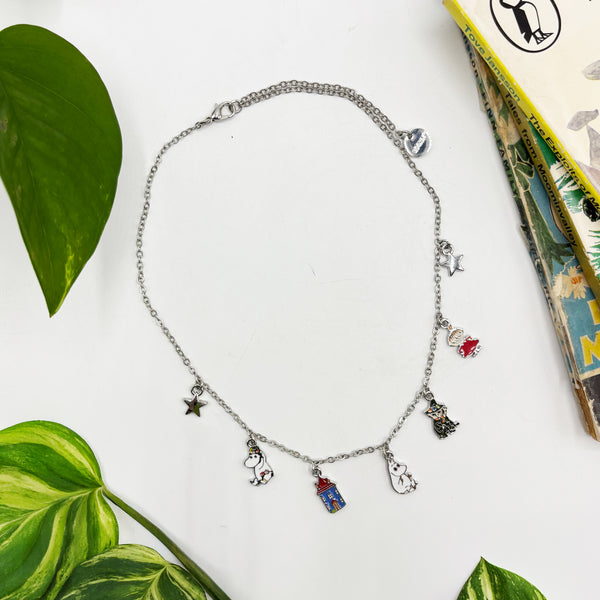 house of disaster Moomin Family Charm Necklace