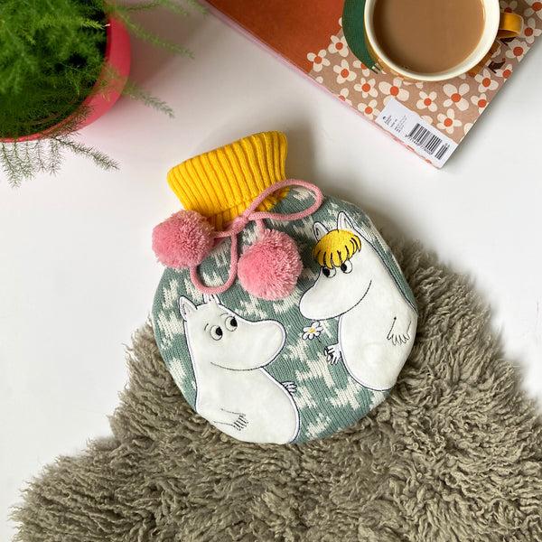 House Of Disaster Moomin Floral Hot Water Bottle