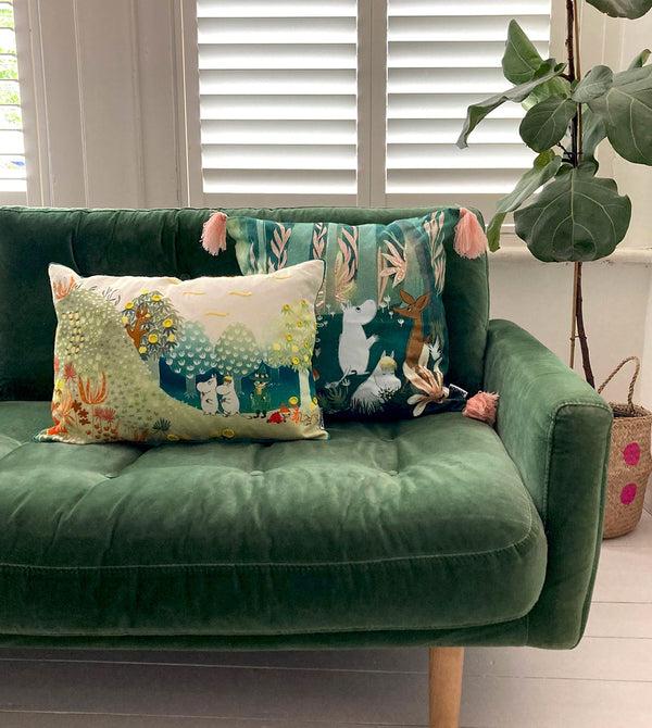 House Of Disaster Moomin ‘Forest’ Cushion