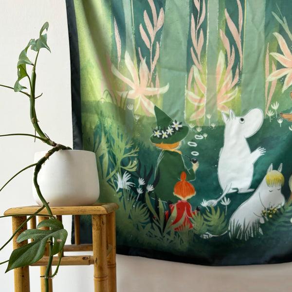 House Of Disaster Moomin Forest Square Scarf