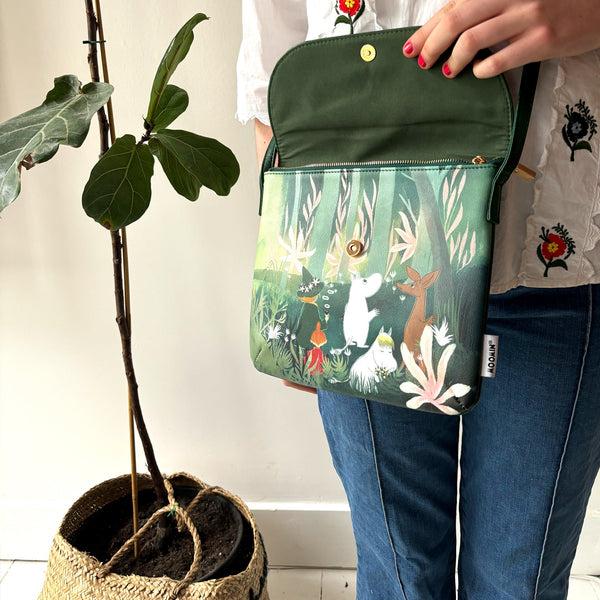 House Of Disaster Moomin Green Forest Mini Bag