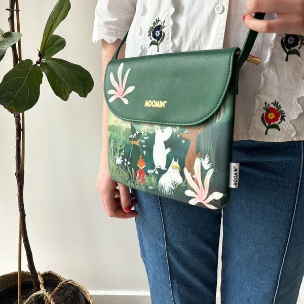 house of disaster Moomin Green Forest Mini Bag