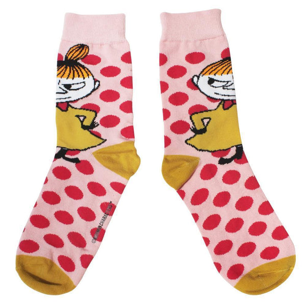 House Of Disaster Moomin Little My Printed Socks