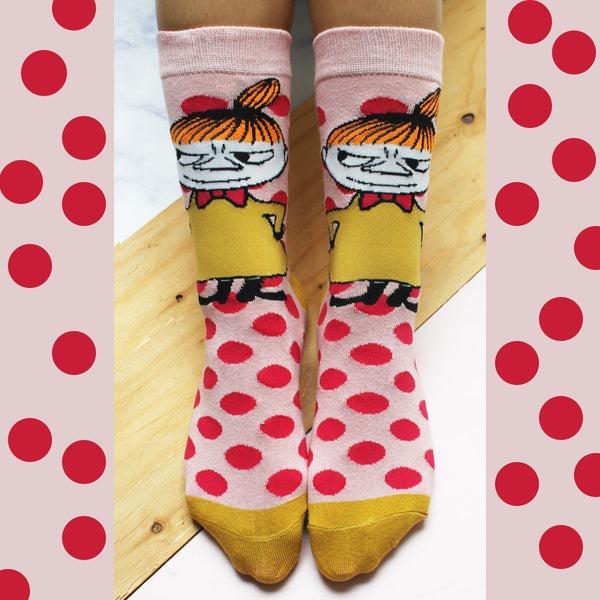 house of disaster Moomin Little My Printed Socks