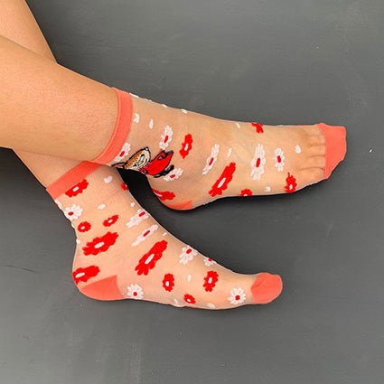 house of disaster Moomin Little My Sheer Socks