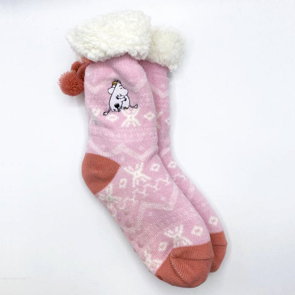 House Of Disaster Moomin 'Love' Slipper Socks