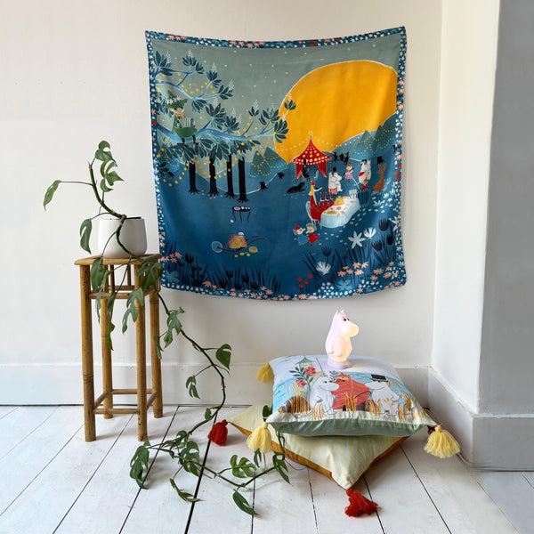 House Of Disaster Moomin Picnic Square Scarf