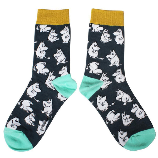 House Of Disaster Moomin Printed Socks
