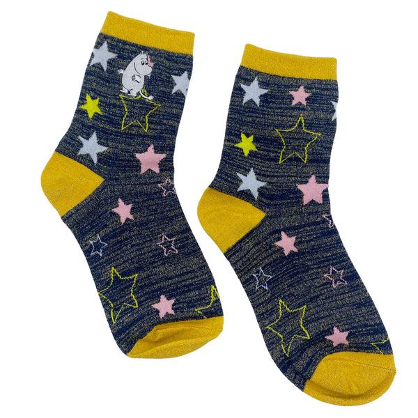House Of Disaster Moomin Star Glitter Socks