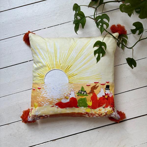 house of disaster Moomin 'Sunset' Cushion
