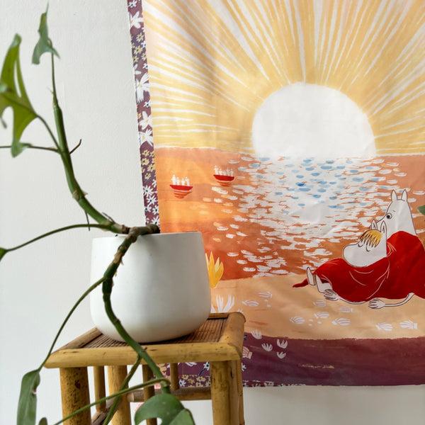 House Of Disaster Moomin Sunset Square Scarf