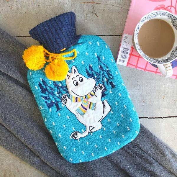 house of disaster Moomin 'Winter' Hot Water Bottle
