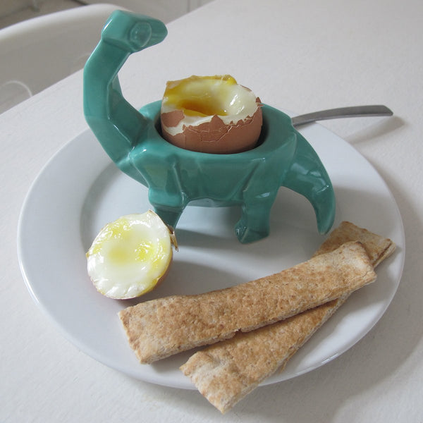 House Of Disaster Origami Turquoise Egg Cup
