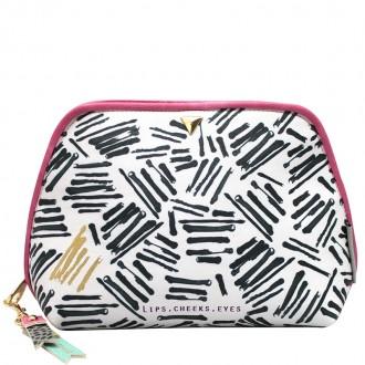 House Of Disaster Paint Black Make Up Bag