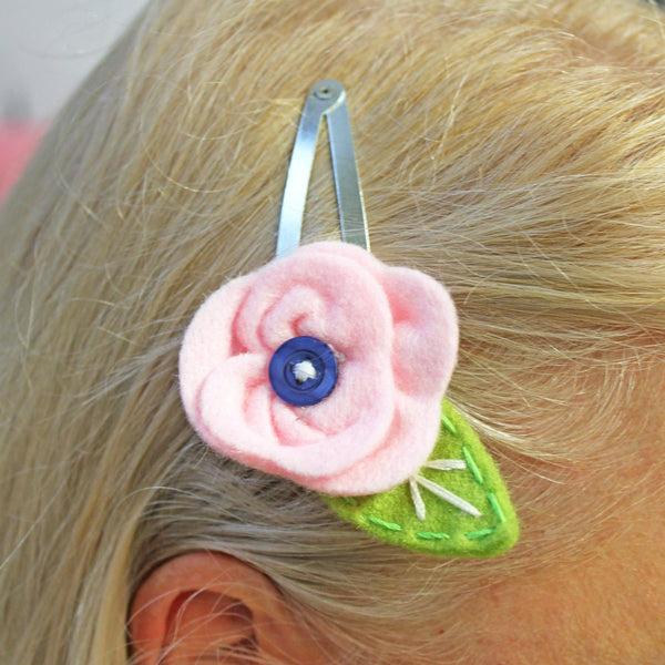 house of disaster Pastel Pink Hairclip