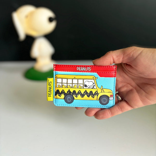 house of disaster Peanuts 'Bus' Cardholder