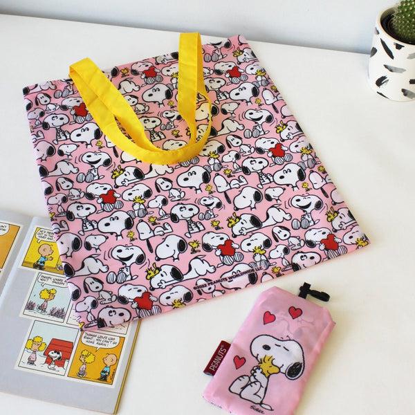 House Of Disaster Peanuts 'Love' Eco Shopper