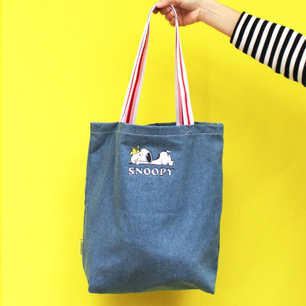 House Of Disaster Peanuts 'Love' Stonewash Tote