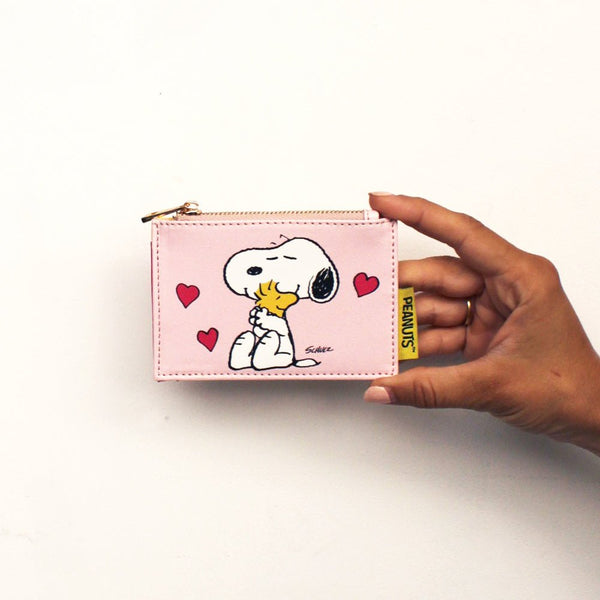 House Of Disaster Peanuts 'Love' Zip Purse