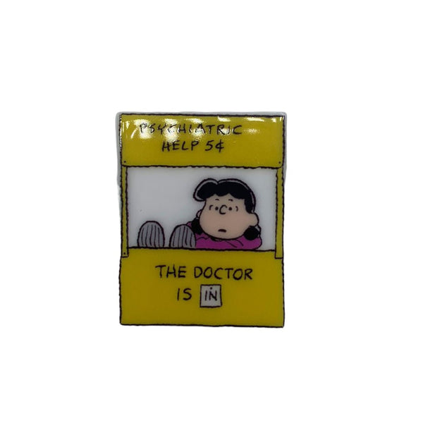 House Of Disaster Peanuts 'Lucy' Pin Badge
