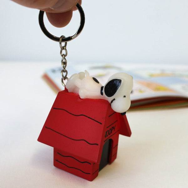 House Of Disaster Peanuts Snoopy House Keyring
