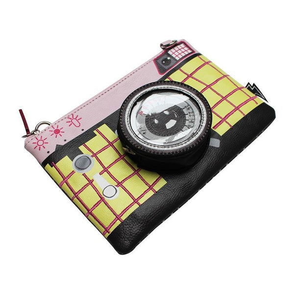 House Of Disaster Pix Camera Makeup Bag