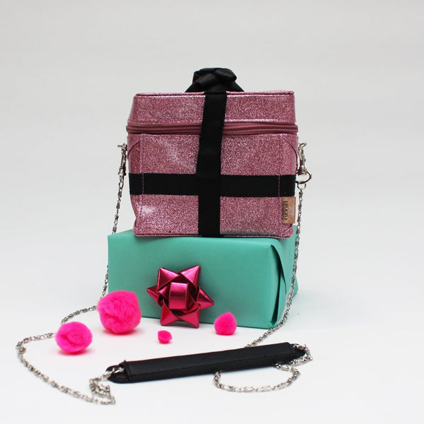House Of Disaster Pompom Tutti Glitter Mini Bag