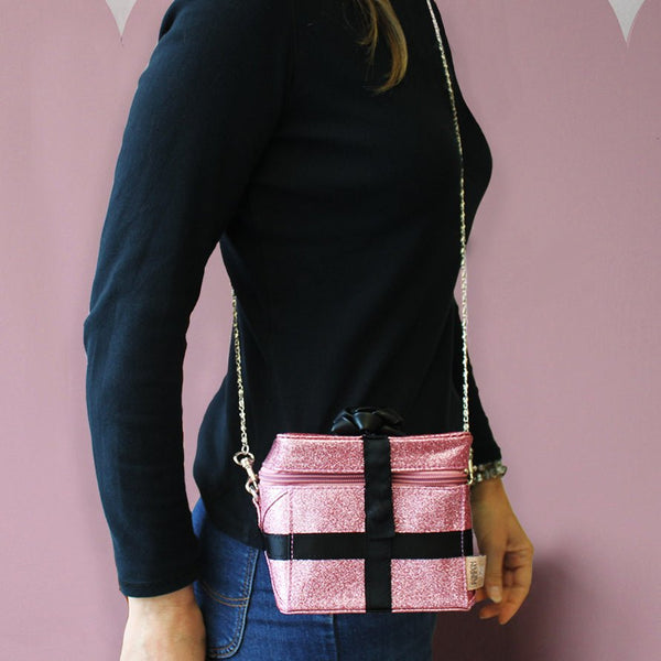 house of disaster Pompom Tutti Glitter Mini Bag