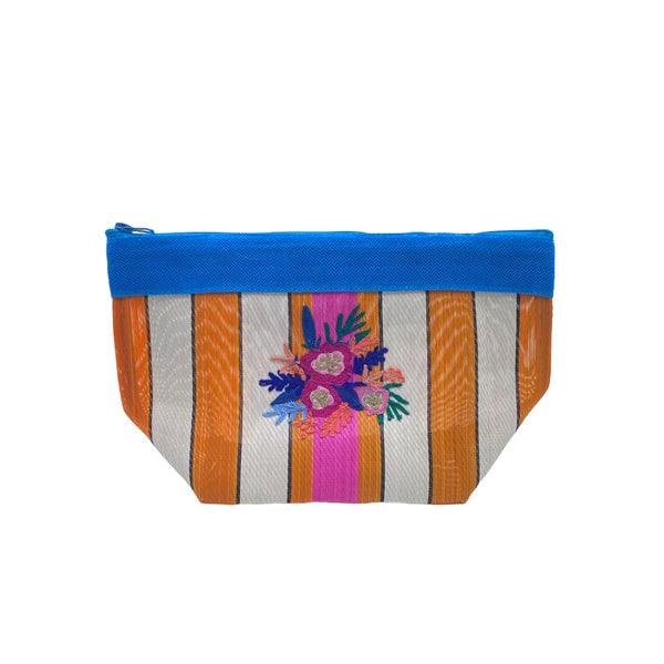 House Of Disaster Posy Floral Recycled Pouch