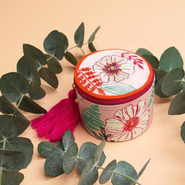 house of disaster Posy Light Pink Trinket Box