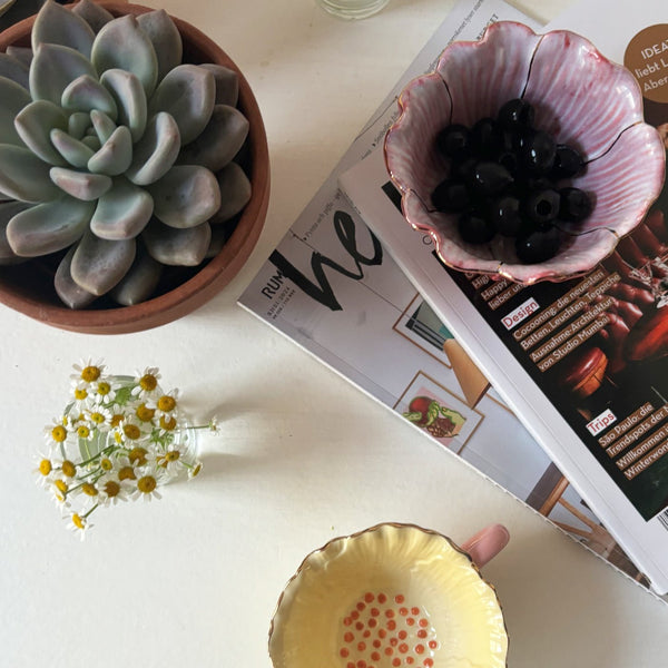 House Of Disaster Posy Pink Bowl