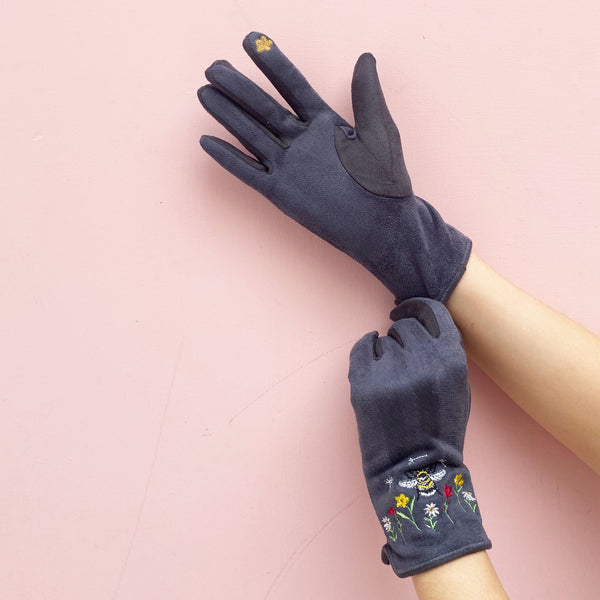 House Of Disaster Secret Garden Bee Gloves