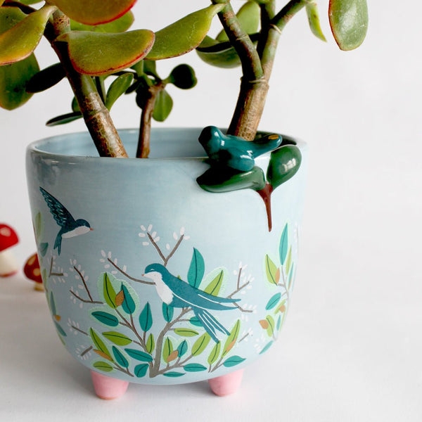 House Of Disaster Secret Garden Bird Planter