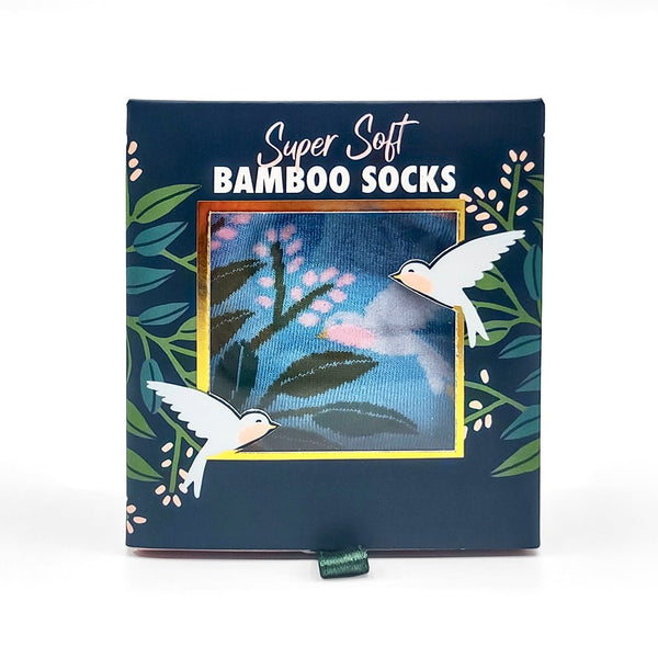 House Of Disaster Secret Garden Birds Socks