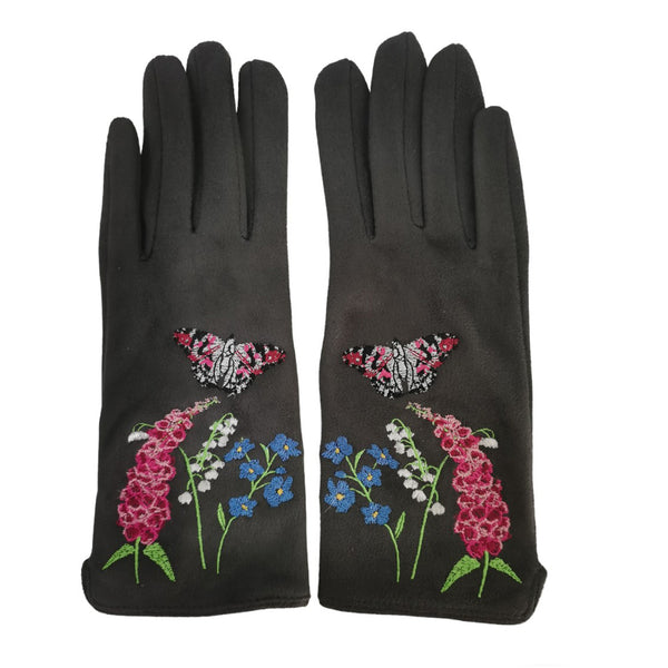 House Of Disaster Secret Garden Butterfly Gloves