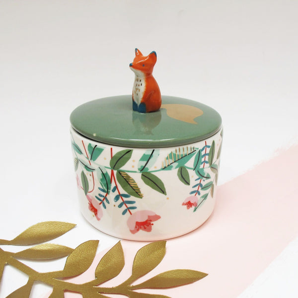 House Of Disaster Secret Garden Fox Jar