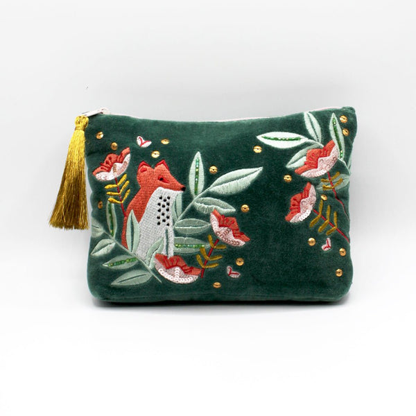 House Of Disaster Secret Garden Fox Make Up Bag