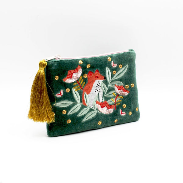 House Of Disaster Secret Garden Fox Purse