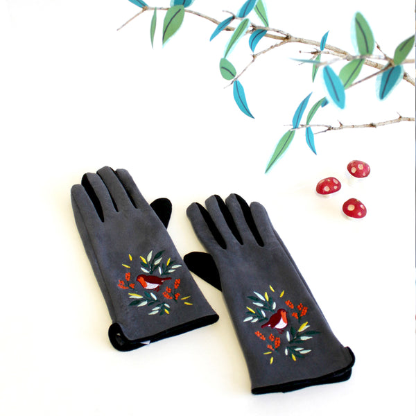 House Of Disaster Secret Garden Robin Gloves