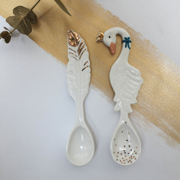 House Of Disaster Secret Garden Swan Spoon
