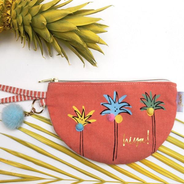 House Of Disaster Sherbet Palm Tree Purse