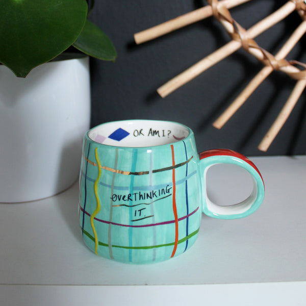 House Of Disaster Small Talk 'Overthinking It' Cup