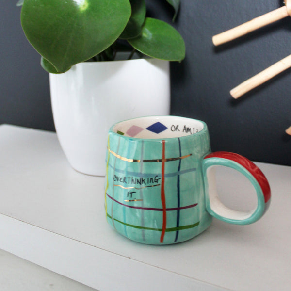 House Of Disaster Small Talk 'Overthinking It' Cup