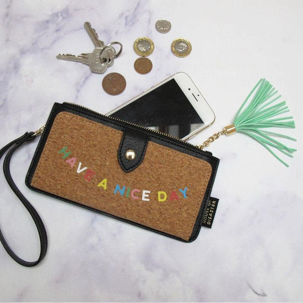 house of disaster Smile Day Purse