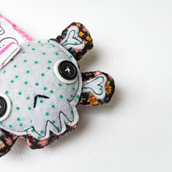 House Of Disaster Sugar Coated Skull Bag Charm